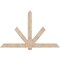 Ekena Millwork Kennewick Smooth Timber Gable Bracket, Douglas Fir, 84"W x 53"H x 5 1/2"D x 5 1/2"F, 15/12 Pitch GBW084X53X0606KEN00SDF - alternate 1